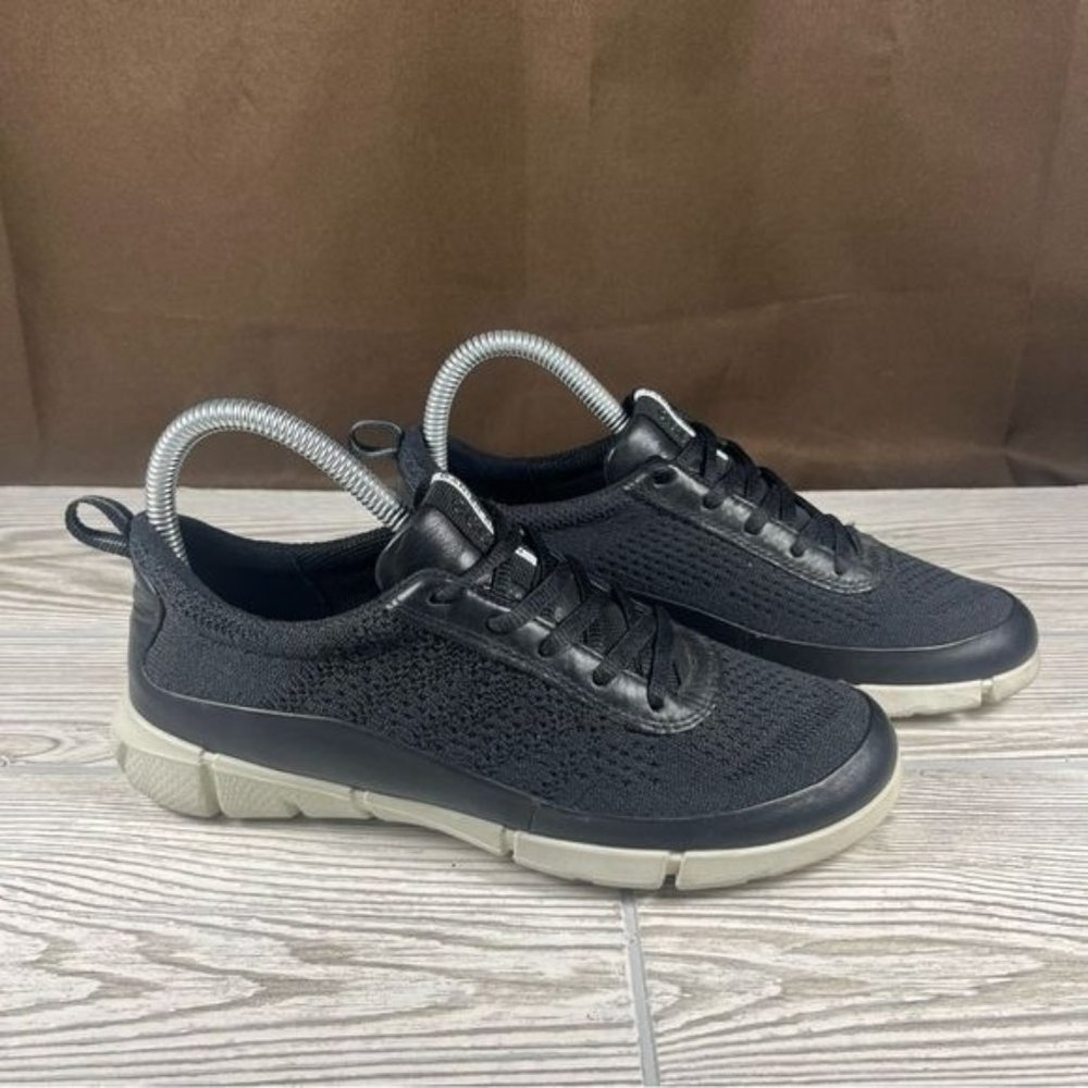 ECCO Danish?Design Black Knit Sneaker Comfort Shoe EU36 Womens 5